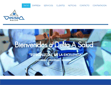 Tablet Screenshot of deltaasalud.com